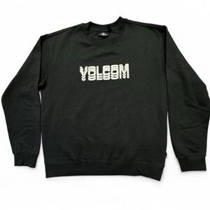 Volcom Black Crewneck Sweater